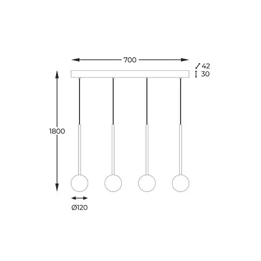 Люстра ALI 5640 Zuma Line - фото 3