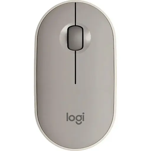 Мышь компьютерная Logitech Pebble M350 Wireless Sand (910-006751, 910-006665)