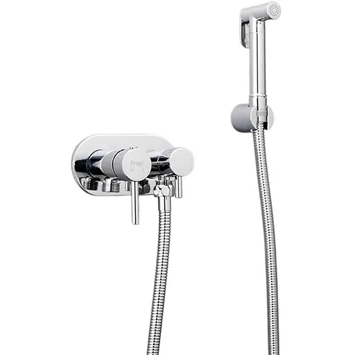 Гигиенический душ со смесителем Frap F7508 - фото 1