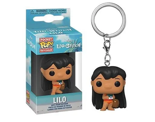 Фигурка-брелок Funko Pop Фанко Поп Лило и Стич Лило с камерой Lilo and Stitch Lilo with camera 4 см LS L 1047