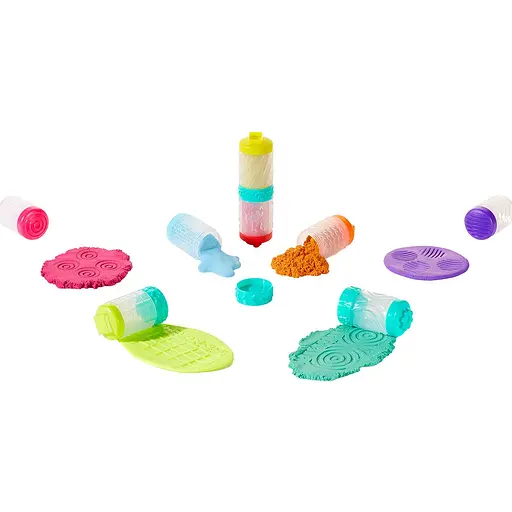 Набір для ліплення Wonder factory Яскравий старт Маса для ліпленні і пісок в асортименті 2 в 1 (595304) - фото 3