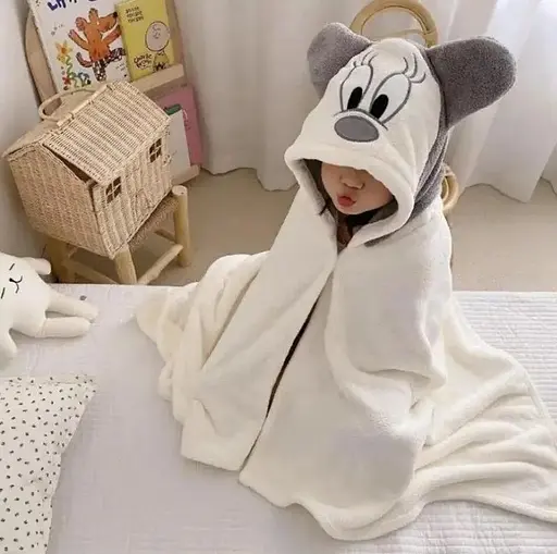 Рушник для дітей Куточок Дісней "Міккі Маус" Білий 140х70 см - фото 1