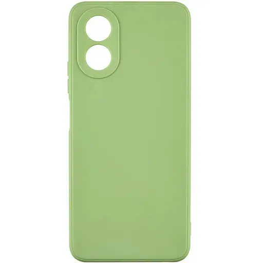 Силіконовий чохол Candy Full Camera для Oppo A58 4G Фісташковий