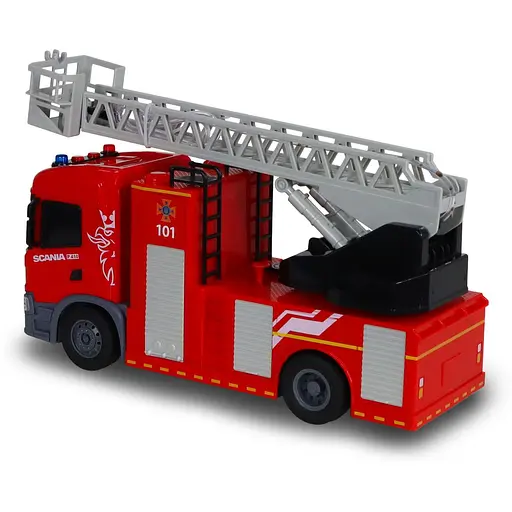 Автомодель TechnoDrive Big Truck Пожарная машина Scania (6407KS) - фото 6
