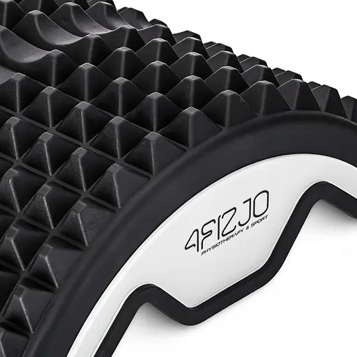 Тренажер для растяжения спины и позвоночника 4FIZJO массажный Black/White (P-5905973407236) - фото 8