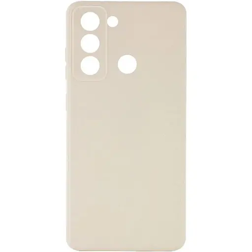 Силиконовый чехол Epik Candy Full Camera для Tecno Pop 5 LTE Бежевый / Antique White