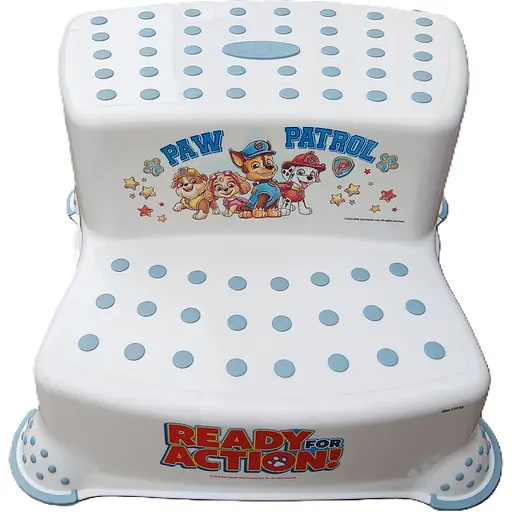Подставка-ступенька для ванной Keeeper Paw Patrol на две ступени белая (3117) - фото 4