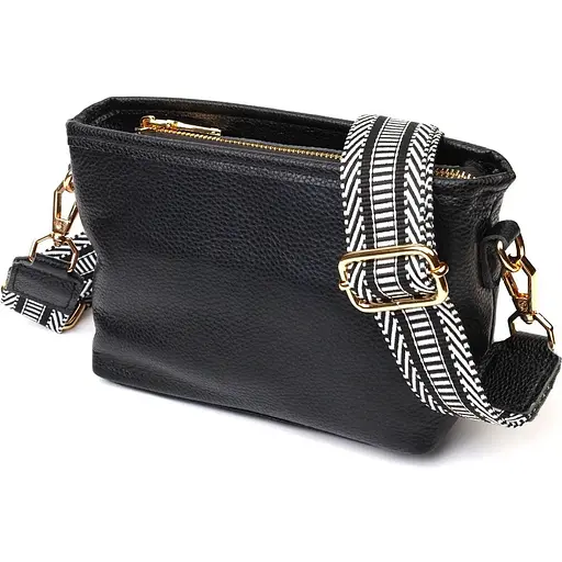 Жіноча шкіряна сумка Vintage 21х14х10 см sum0022680 - фото 1