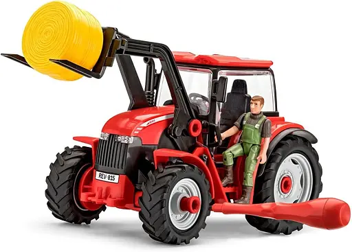 Конструктор Revell трактор Tractor with Loader and Figure червоний 00815 - фото 2