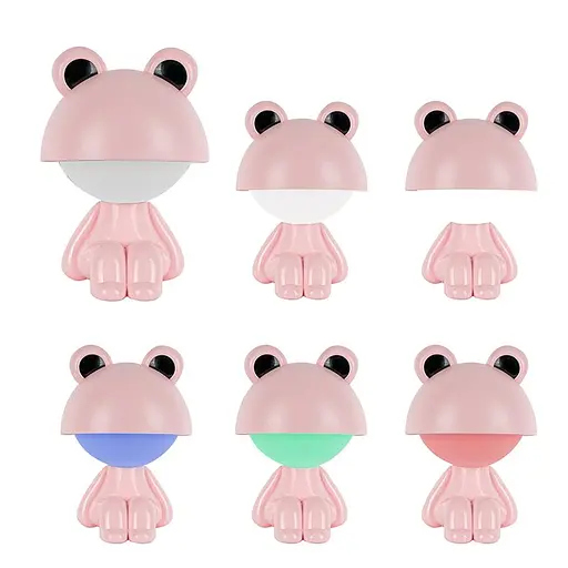 Світильник-нічник Kite LED з акумулятором Cute Froggy рожевий (K25-316-3-2) - фото 2
