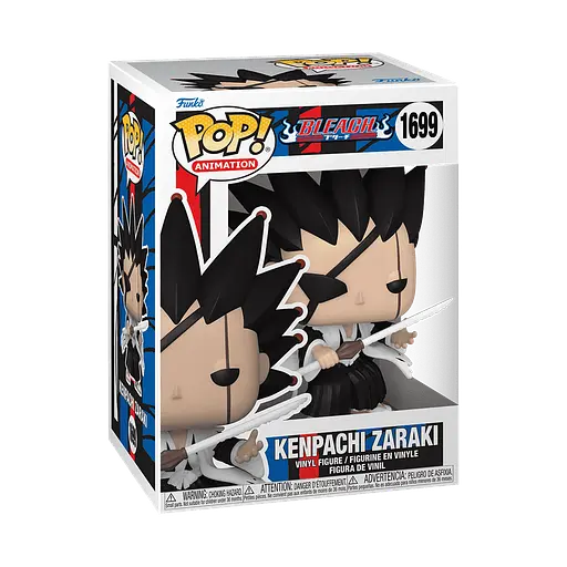 Коллекционная фигурка Funko Pop Блич Кенпачи Зараки Bleach Kenpachi Zaraki 10 см FP B KZ 1699 - фото 2