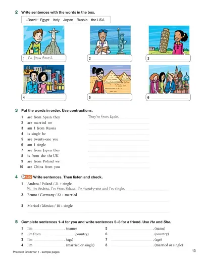 Practical Grammar 1. Student Book with Answers & Audio CDs - фото 8