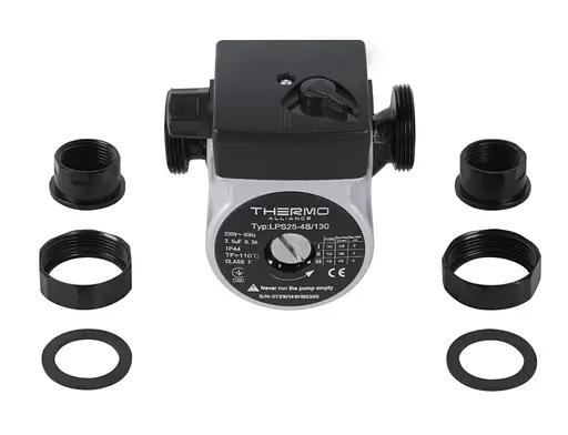Циркуляционный насос Thermo Alliance LPS 25/40/130 с гайками LPS2540130 - фото 2