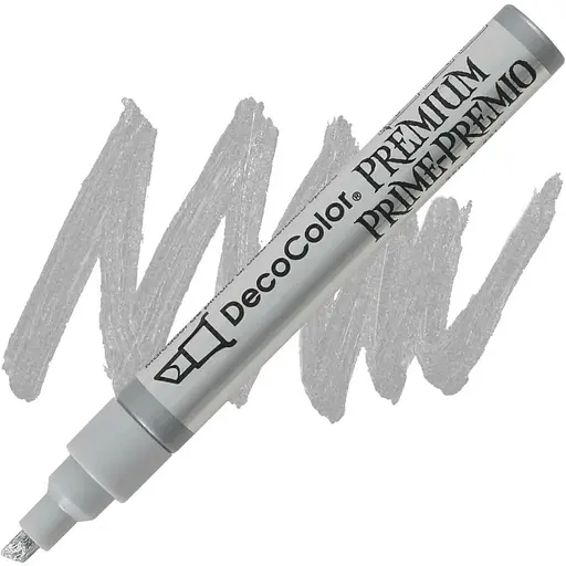 Маркер Marvy универсальный Серебряный глянцевый 5мм 350-S - фото 2