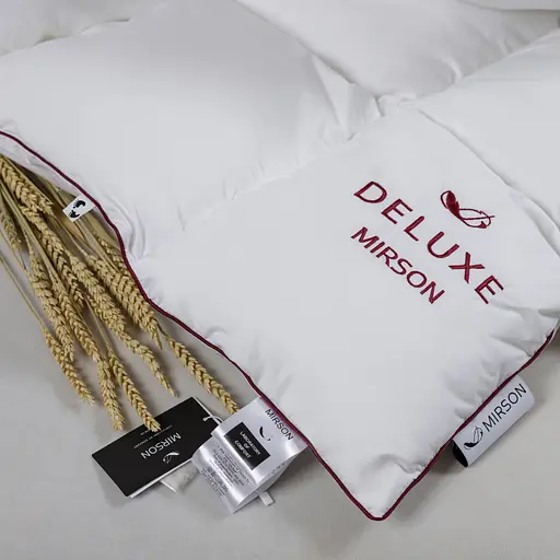Ковдра пухова MirSon DeLuxе 029, king size, 240x220, біла (2200000000248) - фото 11
