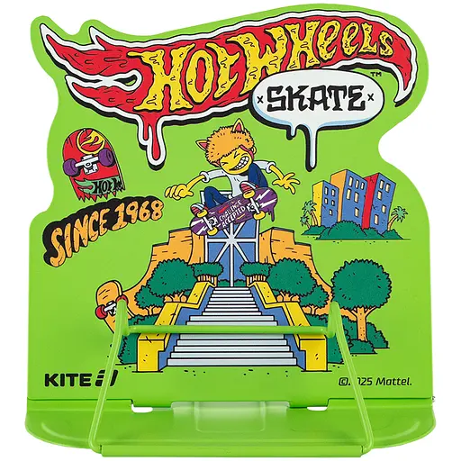 Подставка для книг Kite Hot Wheels металлическая (HW25-392)