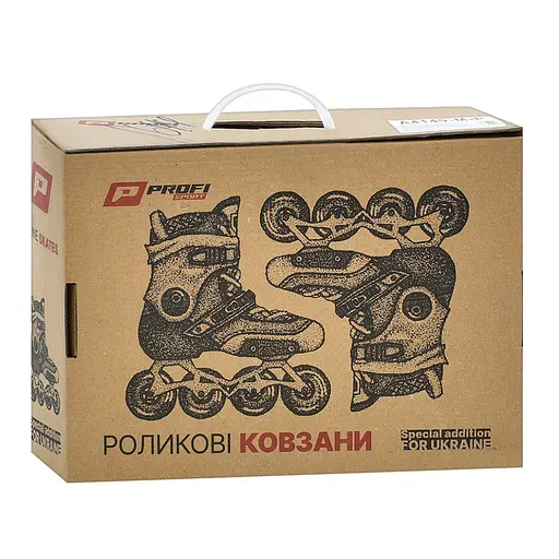 Дитячі розсувні ролики A4156-S-OR, розмір 31-34 - фото 5