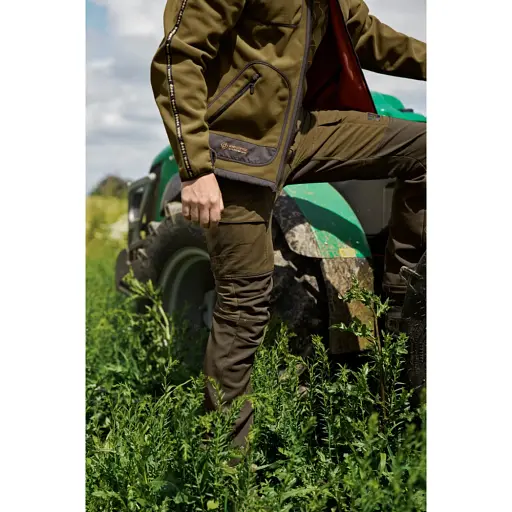 Штани Harkila Scandinavian 58 Green/Brown - фото 6
