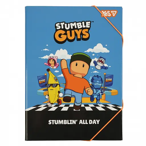 Папка для труда А4 Yes Stumble Guys картонная (500253) - фото 1