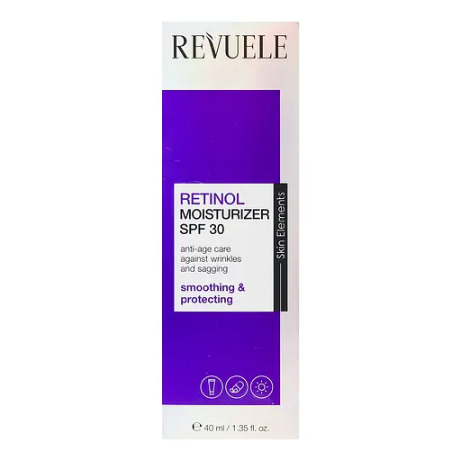 Крем для обличчя Revuele Retinol, зволожуючий, денний, SPF30, 40 мл - фото 3