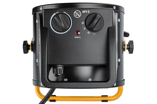 Теплова гармата Neo Tools 5,0 кВт, 380В, площа обігріву 50 кв.м., підлоговий, чорний (90-064) - фото 2