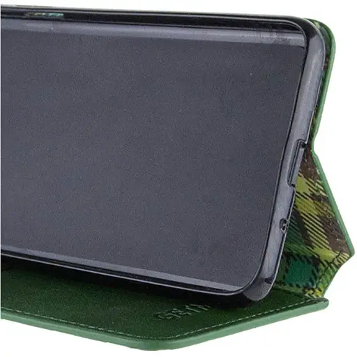 Чохол-книжка Getman шкіряний Cubic PU для Xiaomi Redmi 14C/Poco C75 Зелений - фото 5