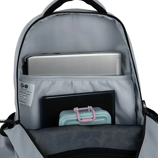 Рюкзак GoPack Education Teens 184 серый Серый (GO26-184L-2) - фото 17
