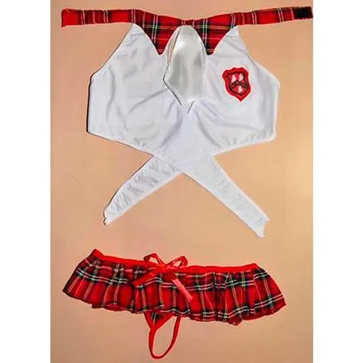 Образ спокусливої школярки XS білий K000923 - фото 5