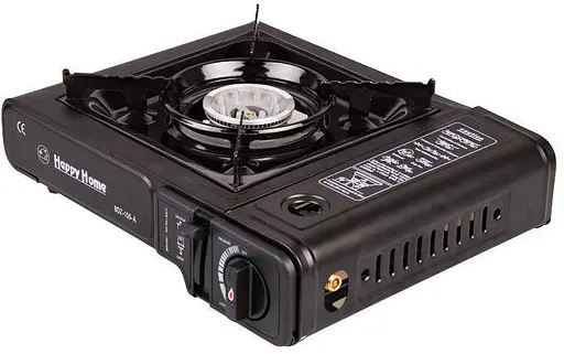 Портативна газова плита Happy Home BDZ-155A однокомфоркова - фото 2