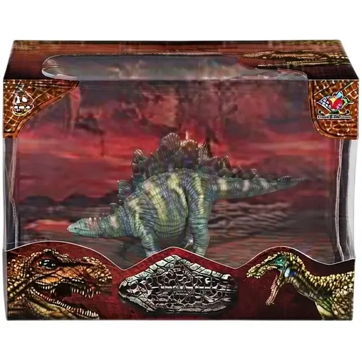 Фигурка Dino Toys Стегозавр 266 серо-желтый (Q9899-266) - фото 1