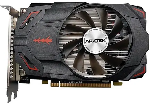 Видеокарта Arktek AMD Radeon RX 550 4Gb (AKA550D5S4GH1) (GDDR5, 128 bit, PCI-E 3.0 x16) - фото 1