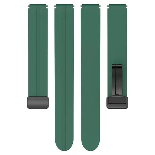 Ремешок Line Magnetic для Xiaomi Mi Band 9/8/10 Зеленый / Green - фото 3