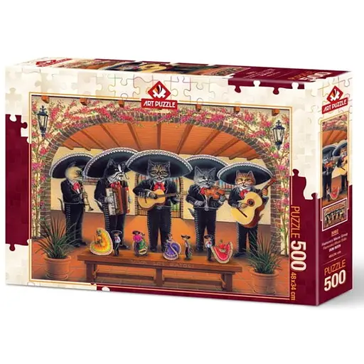 Пазл Art Puzzle Гурт Мяу-Фламенко 500 ел. (5082) - фото 1