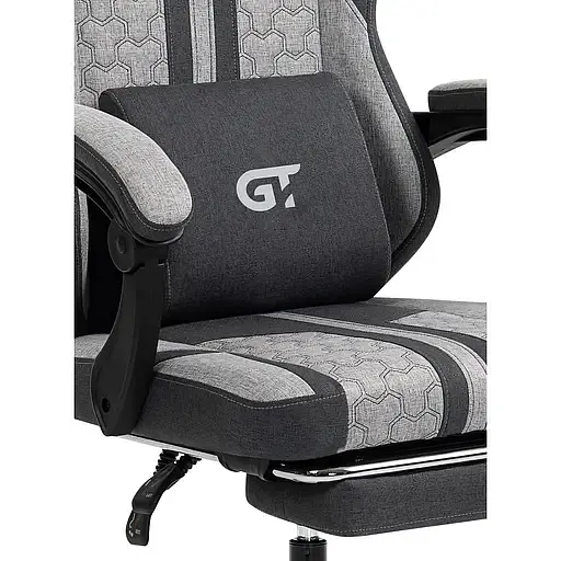 Геймерське крісло GT Racer X-2337 Fabric Gray - фото 8