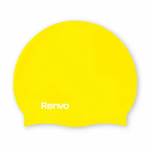 Доросла шапочка для плавання Renvo Keles Жовтий Уні OSFM (2SC100-01) - фото 5