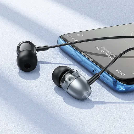 Навушники BOROFONE BM83 Craft universal earphones with mic Black - фото 7