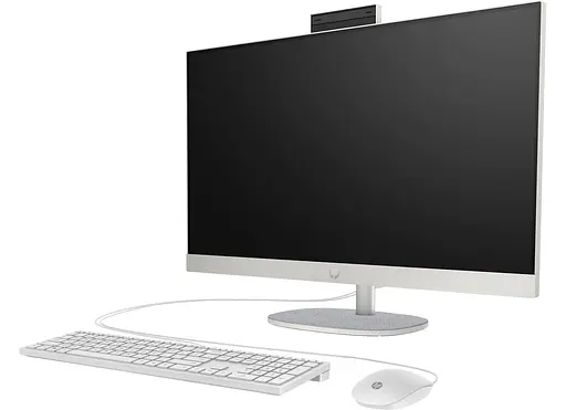 Моноблок HP 27 All-in-One 27-cr1004ua FHD IPS/Intel U7-155U/16GB/512SSD/UMA/DOS/Shell White (A45E3EA) - фото 3