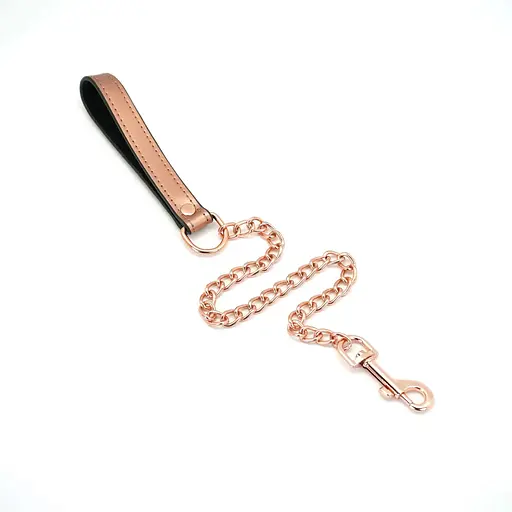 Нашийник з повідцем Liebe Seele Rose Gold Memory Collar With Leash - фото 4