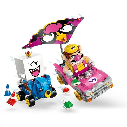 Конструктор LEGO Super Mario Mario Kart  Wario та King Boo 512 деталей (72038) - фото 6