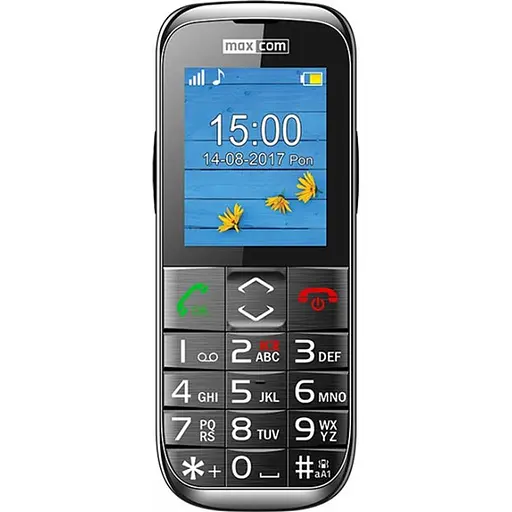Мобильный телефон Maxcom MM720 Black 2.2" - фото 1