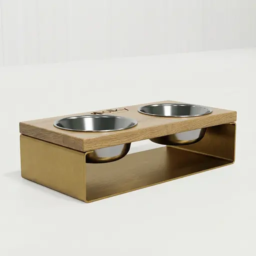 Hollky StellWood — миски на підставці для маленьких собак та котів (2 × 0,45 л) - фото 6