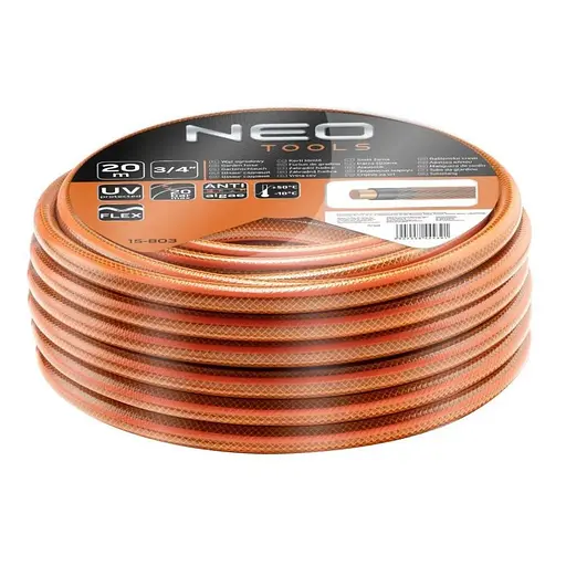 Шланг садовий NEO Tools Economic 3/4" 20 м 4 шари (15-803)