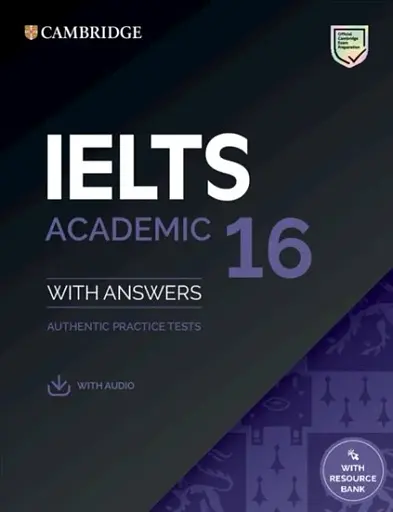 Cambridge Practice Tests IELTS 16 Academic with Answers, Downloadable Audio