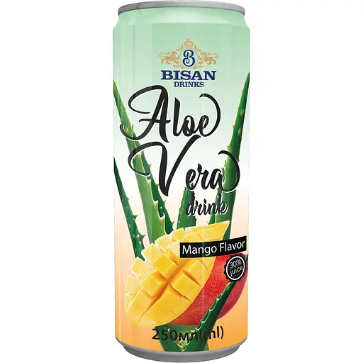 Напиток Bisan Aloe Vera drink Mango 250 мл   - фото 1