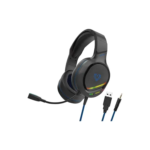 Навушники Vertux Tokyo 7.1 Mini Jack 3.5мм Blue tokyo.blue - фото 1