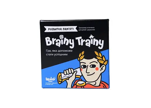 Настольная игра Brainy Trainy Brainy Trainy Развитие памяти (укр.) (УКР059) - фото 2
