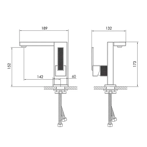 Смеситель для умывальника Imprese Deira хром ZMK122001010 Хром - фото 2