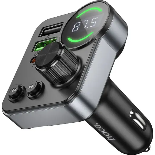 FM-трансмиттер Hoco E86 Alegria Black (646956) [138732]