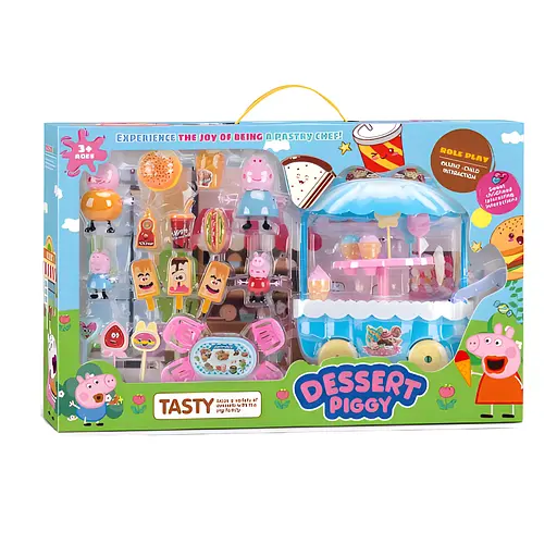 Игровой набор Свинка Пеппа киоск с мороженным с фигурками (K7131024)