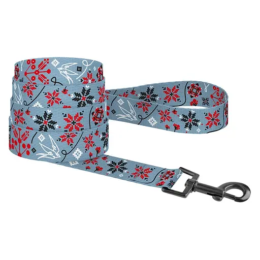 Поводок для собак Баркси Urban патриотический Калина